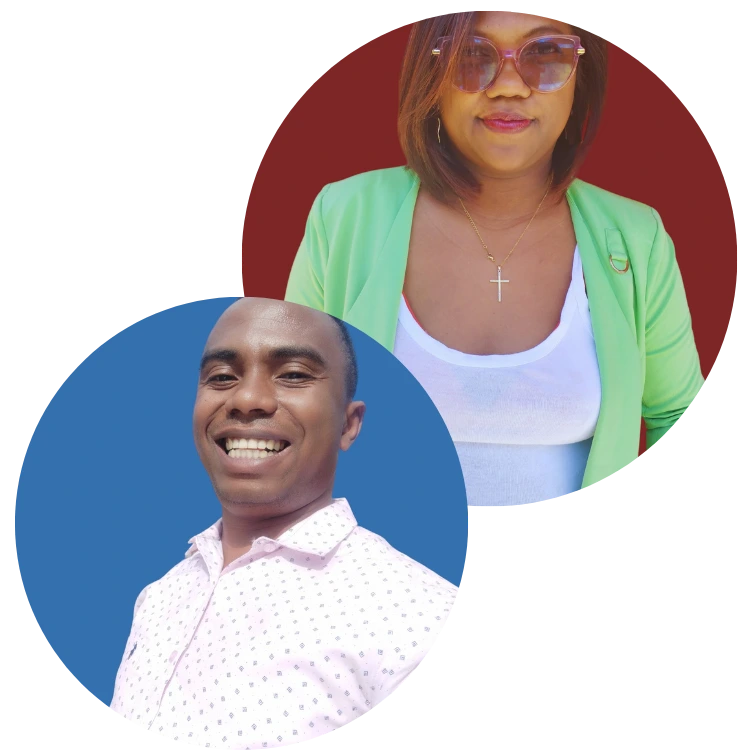 Letitia et Harry - Première image d'illustration de la page assistante virtuelle et consultant SEO chez Antsa Consulting