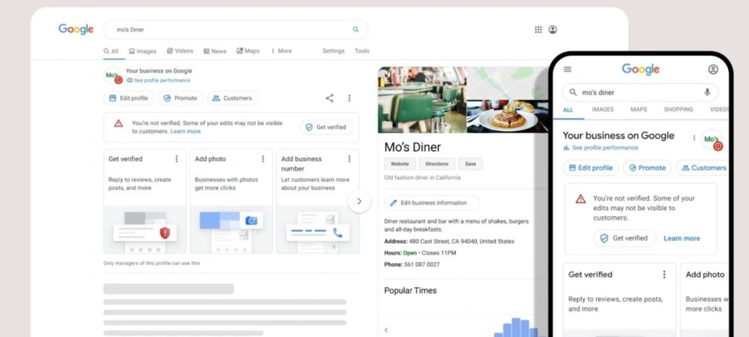 Optimisation d’une fiche Google My Business