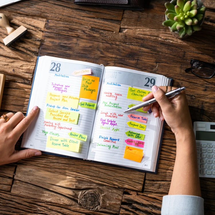 image d'illustration de la partie Gestion du planning et des deadlines de l'article sur l'assistante événementielle