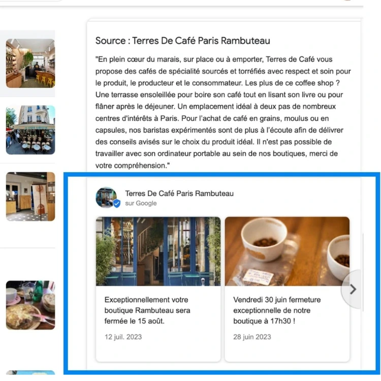 image d'illustration de la partie Publier régulièrement des posts et des offres de l'article sur l'optimisation d'un profil Google My Business image d'illustration de la partie Publier régulièrement des posts et des offres de l'article sur l'optimisation d'un profil Google My Business