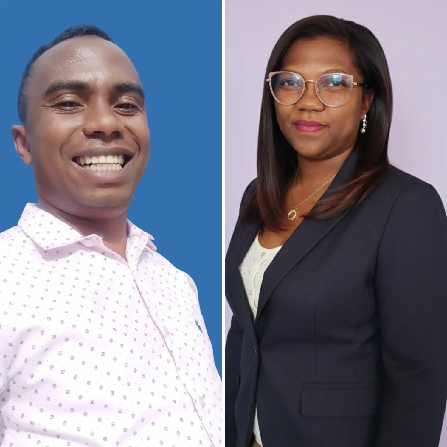 Harry consultant SEO freelance et Letitia assistante virtuelle de l'équipe Antsa Consulting basée à Madagascar